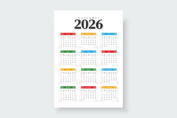 Download Calendar 2026 Week Starts Sunday - Calendar 2026 Collection